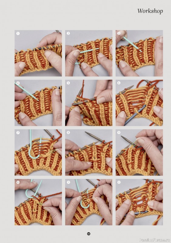 Вязаные проекты спицами в журнале «The Knitter №78 2025 Germany»