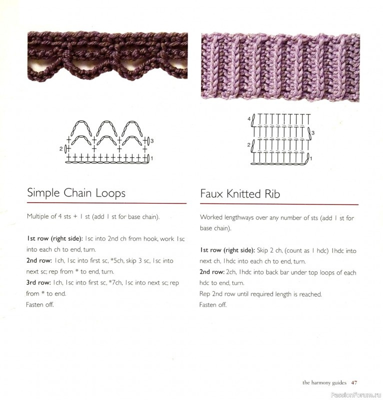 Вязаные проекты в книге &laquo;Crochet Edgings & Trims: 150 Stitches&raquo;.