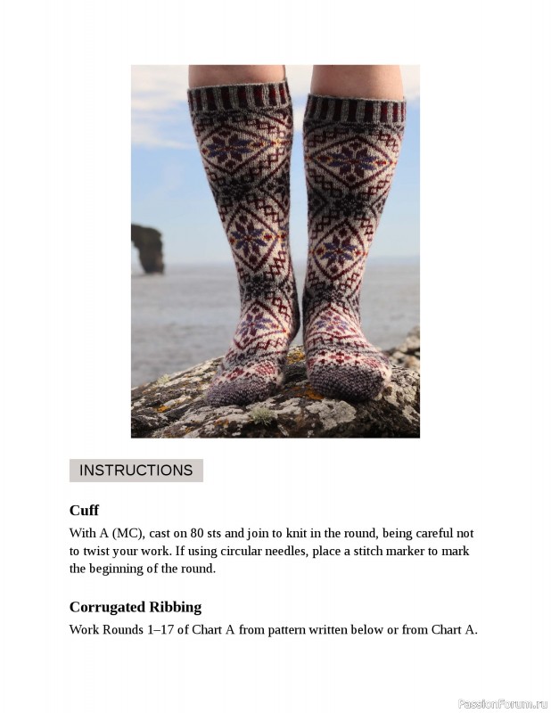 Вязаные проекты в книге «Fair Isle Knitting Tradition». Продолжение
