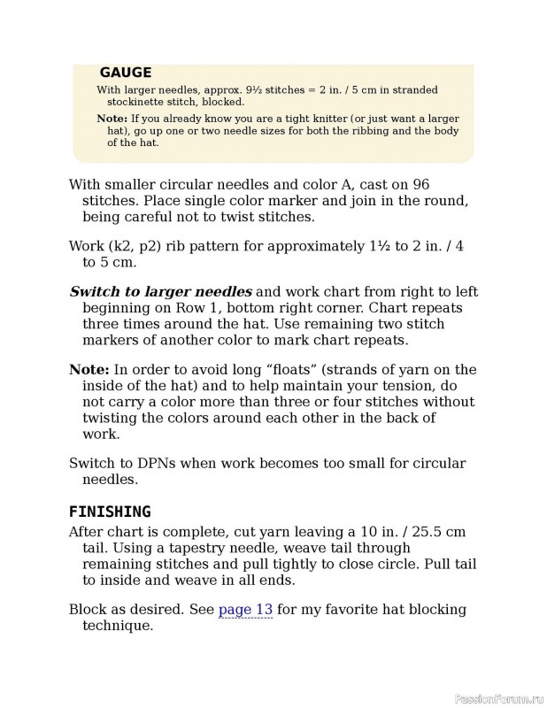 Вязаные проекты в книге «Knitting the U.S.A.». Часть 2