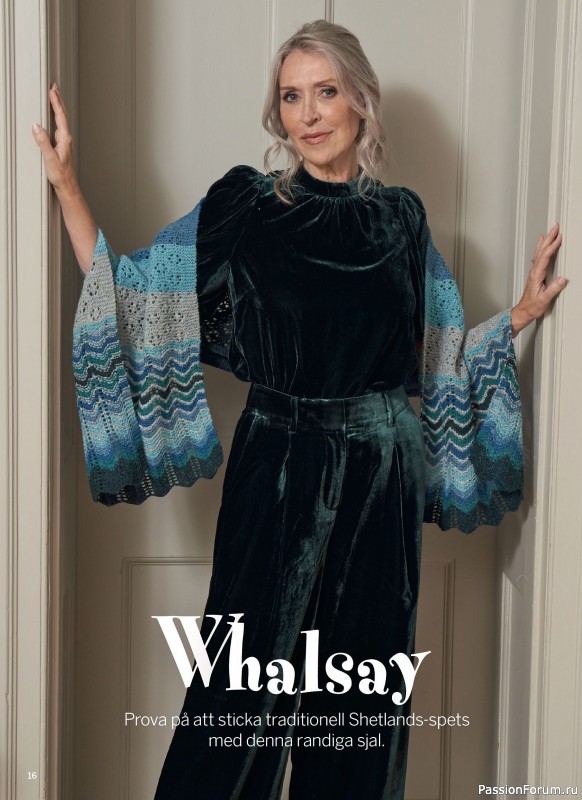 Вязаные проекты в журнале &laquo;Inspirerande handarbete - April 2026&raquo;