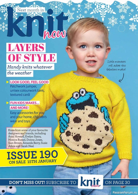 Вязаные проекты в журнале «Knit Now №189 2025»