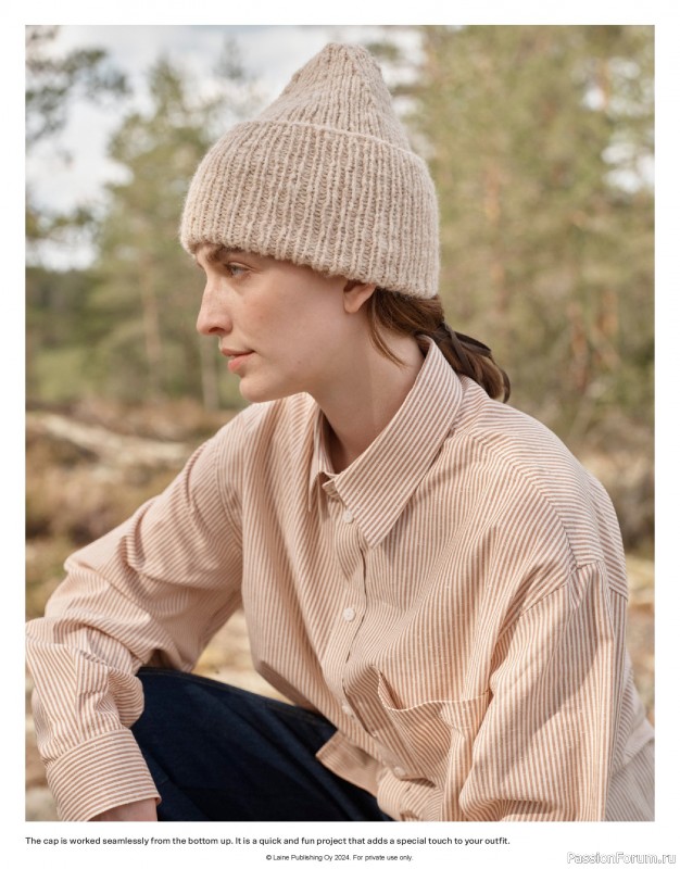 Вязаные проекты в журнале &laquo;Laine Nordic Knits 2024&raquo;