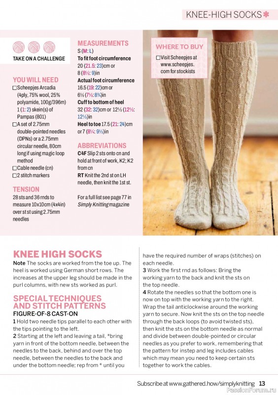 Вязаные проекты в журнале &laquo;Simply Knitting №276 2026&raquo;