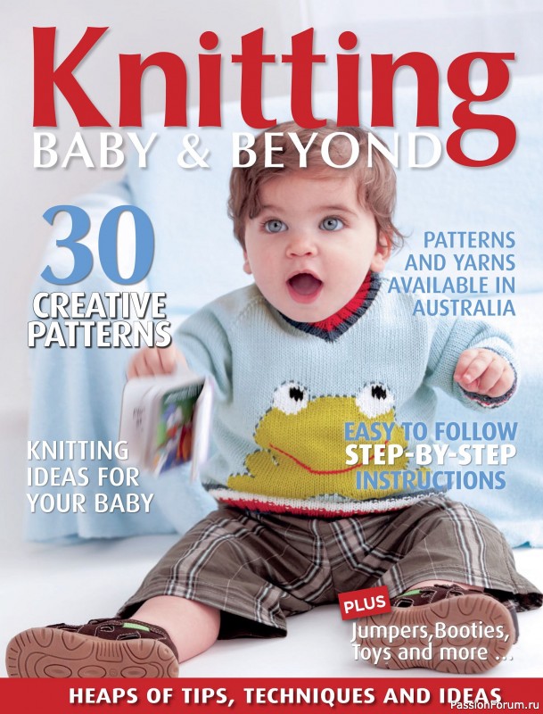 Вязаные модели для детей в журнале &laquo;Knitting Baby &amp; Beyond №7 2025&raquo;