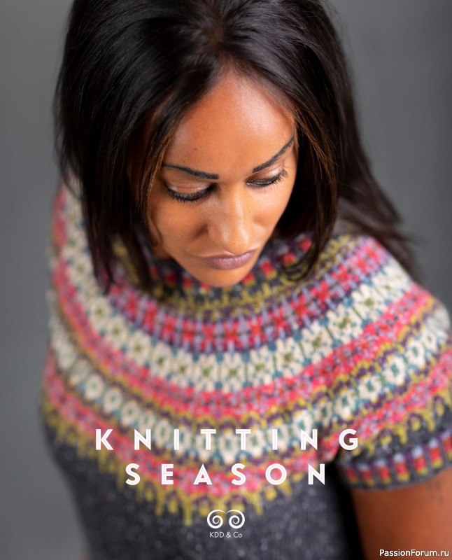 Вязаные проекты в книге «Knitting Season».