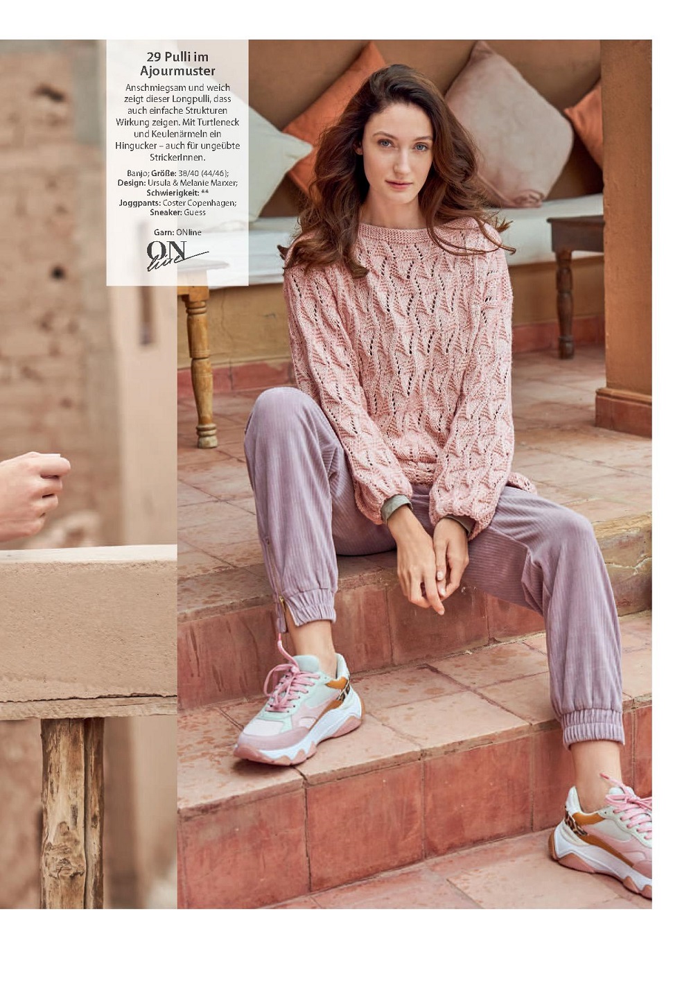 Стильные моделеи в журнале"Verena Stricktrends №1 2022"