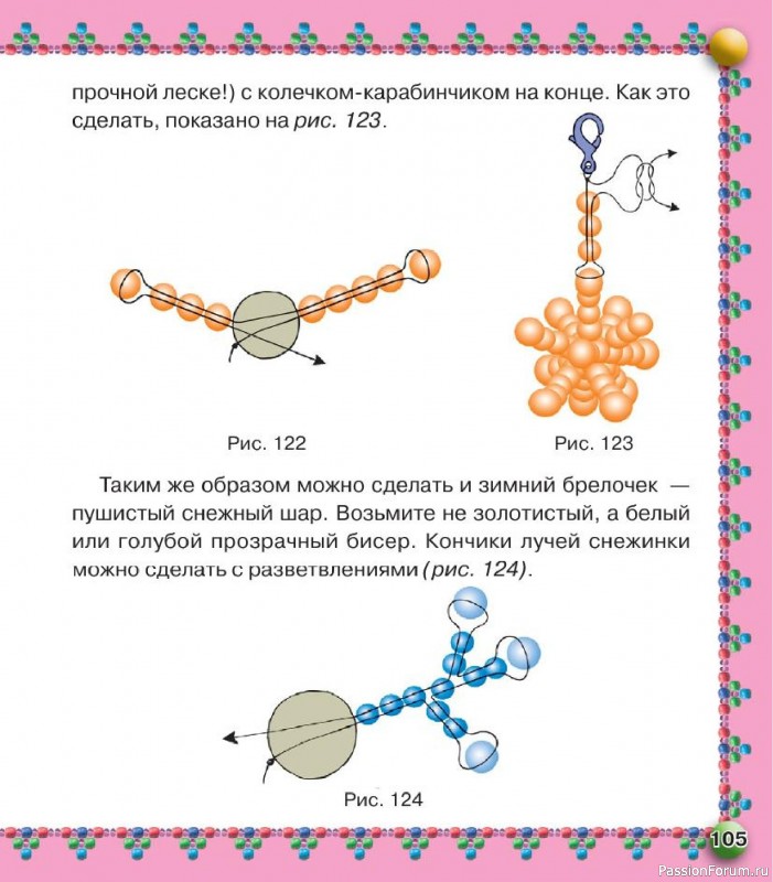 Коллекция проектов для рукодельниц в книге «Бисер. Оригинальные поделки»