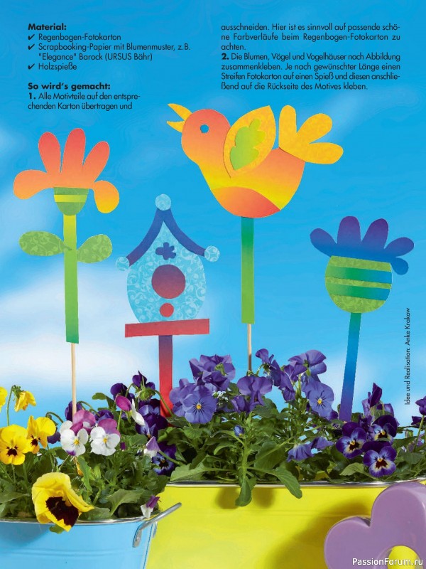 Коллекция проектов для рукодельниц в журнале «Bastel-Ideen №1 2026»