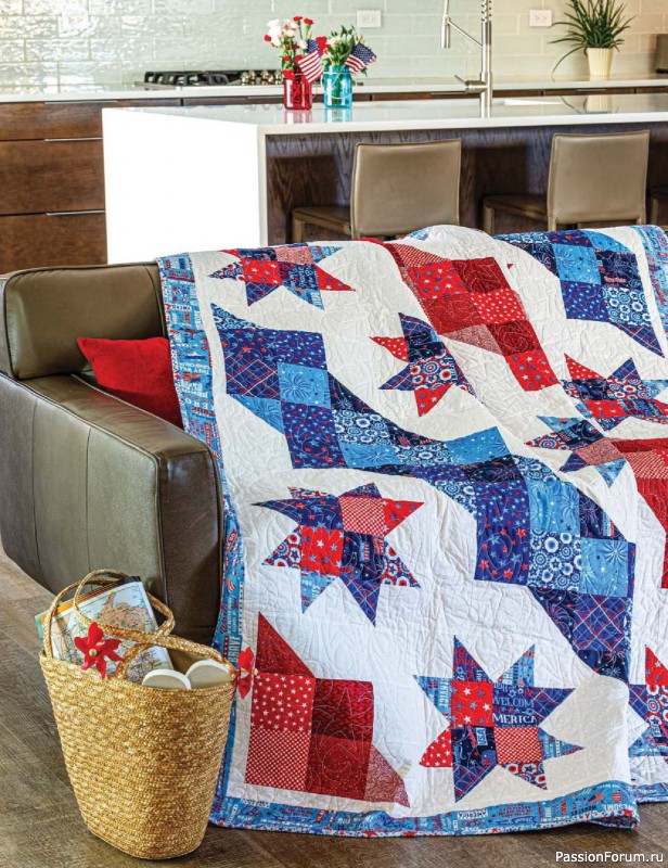 Коллекция проектов для рукодельниц в журнале &laquo;McCall's Quilting - Summer 2026&raquo;