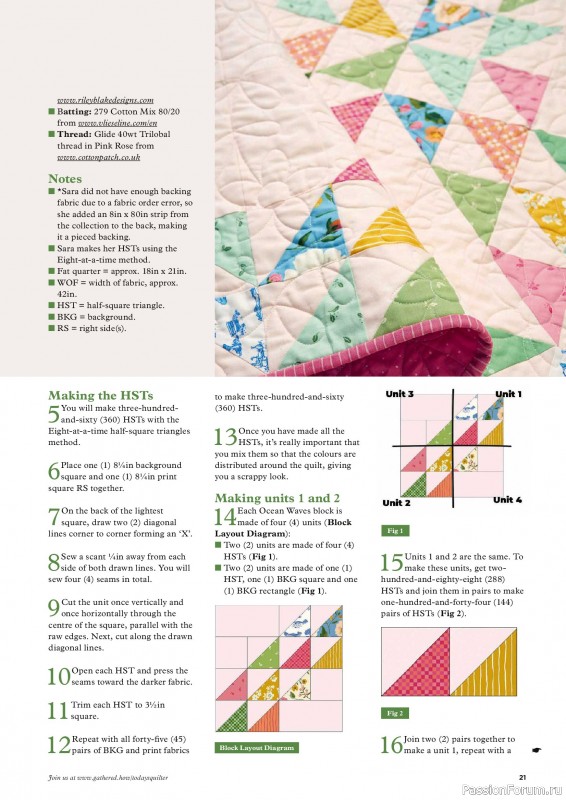 Коллекция проектов для рукодельниц в журнале &laquo;Todays Quilter №140 2026&raquo;