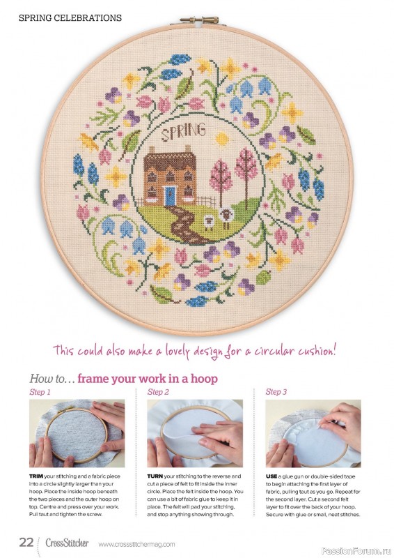 Коллекция вышивки в журнале «CrossStitcher №406 2024»