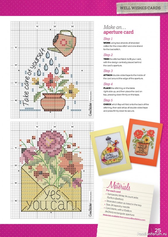 Коллекция вышивки в журнале «CrossStitcher №408 2024»