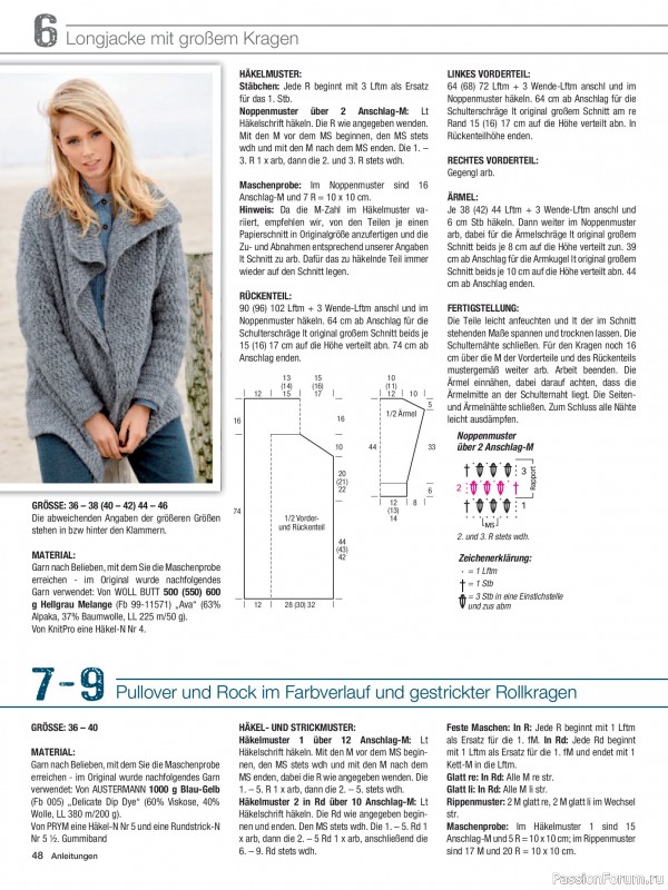 Вязаные модели в журнале &laquo;Maschentrends №3 2026&raquo;