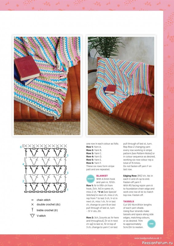 Вязаные проекты крючком в журнале &laquo;Inside Crochet №186 2026&raquo;