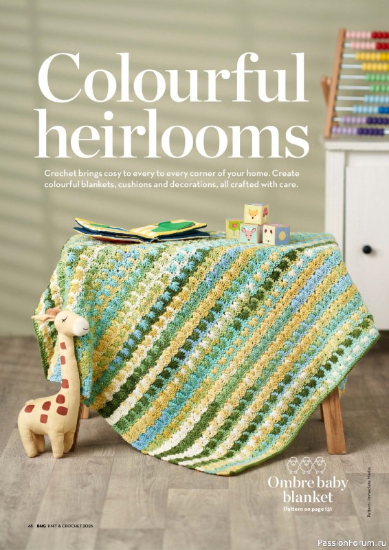 Вязаные проекты в журнале «Better Homes & Gardens Specials №7 2026»