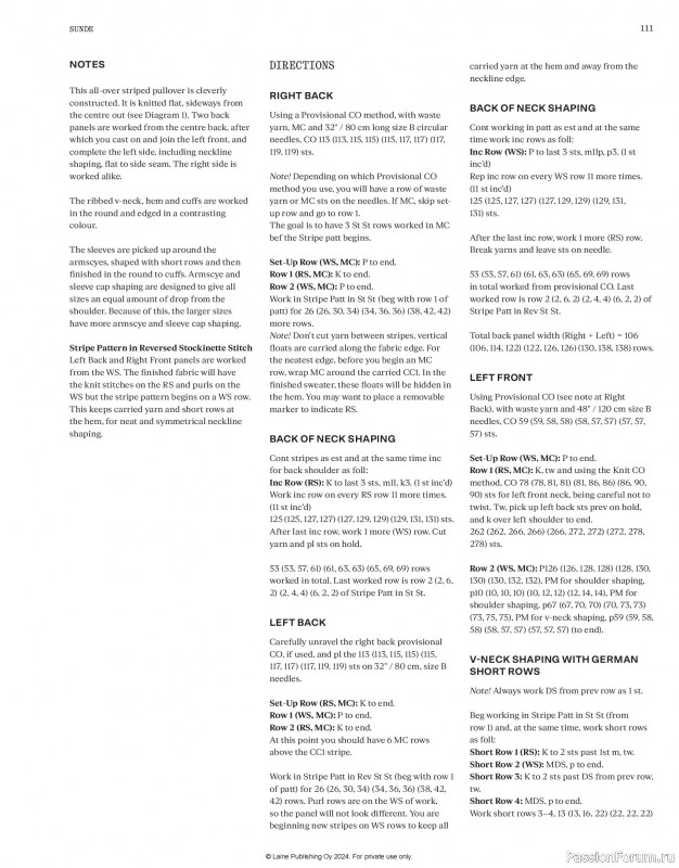 Вязаные проекты в журнале &laquo;Laine Nordic Knits 2024&raquo;. Продолжение