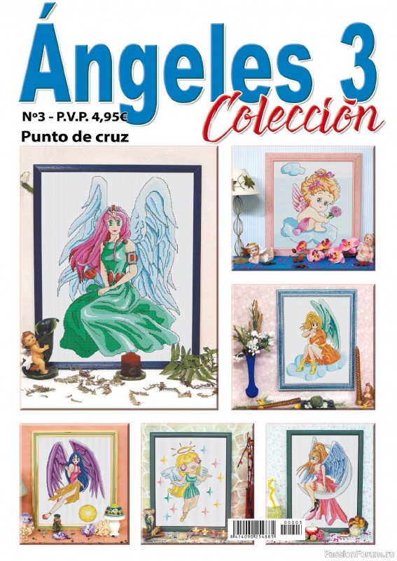 Коллекция вышивки в журнале «Coleccion Punto de Cruz №3 2026»