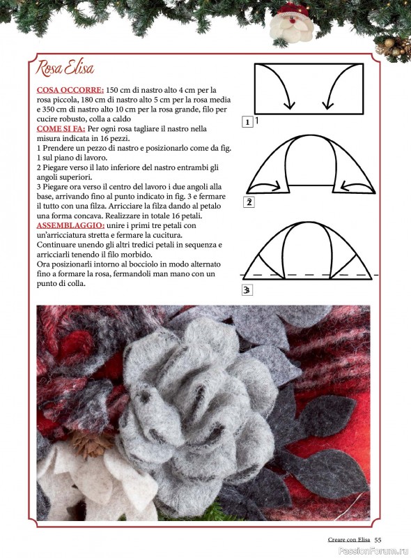 Коллекция проектов для рукодельниц в журнале «Creare Con Elisa №12 2025»