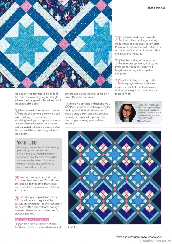 Коллекция проектов для рукодельниц в журнале &laquo;Love Patchwork & Quilting №163 2026&raquo;