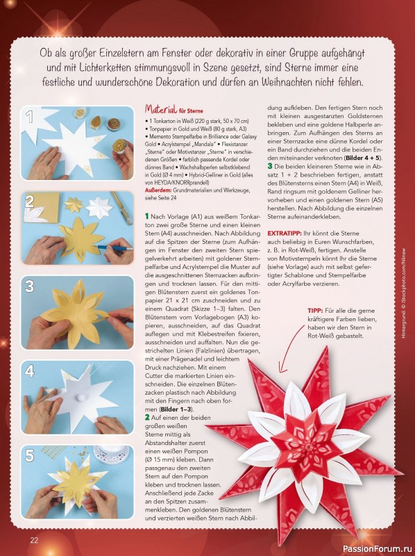 Коллекция проектов для рукодельниц в журнале «Mein Deko und Bastelspass №60 2025»