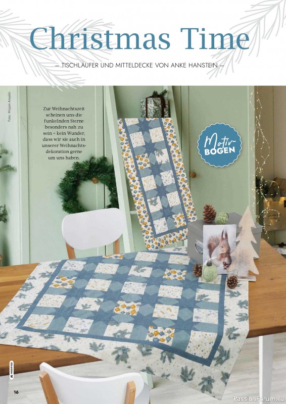 Коллекция проектов для рукодельниц в журнале «Nähen & Patchwork №6 2026»