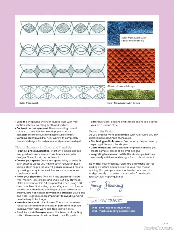 Коллекция проектов для рукодельниц в журнале «Quilters Companion №134 2025»