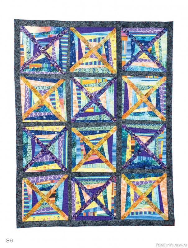 Коллекция проектов для рукодельниц в журнале «Quilters Companion №135 2025»