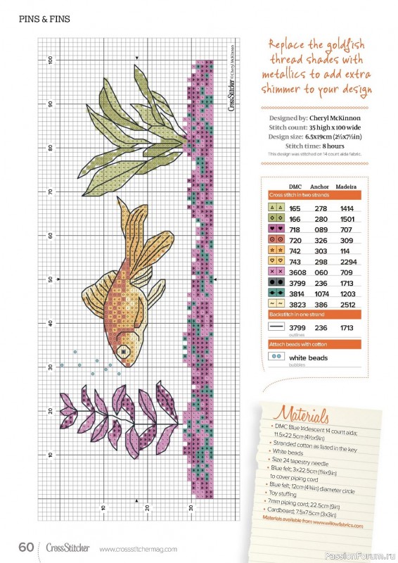 Коллекция вышивки в журнале «CrossStitcher №393 2023»