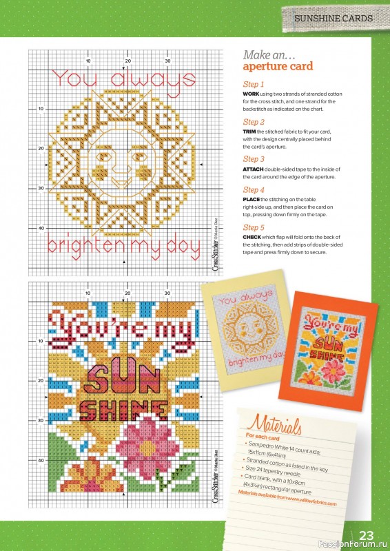 Коллекция вышивки в журнале «CrossStitcher №424 2025»