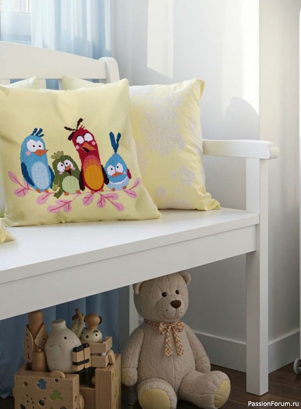 Коллекция вышивки в журнале &laquo;Profilo Punto Croce Bebe №1 2026&raquo;