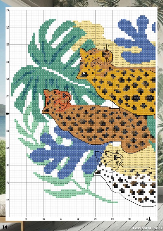 Коллекция вышивки в журнале «XStitch Magazine №30 2024»