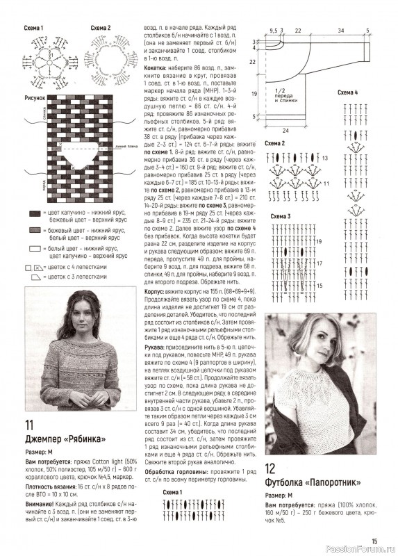 Вязаные модели в журнале «Вяжем Крючком №3 2026»