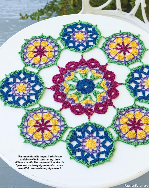 Вязаные проекты крючком в журнале «Crochet World Specials - Summer 2023»