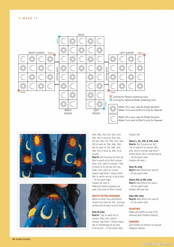 Вязаные проекты крючком в журнале «Inside Crochet №183 2025»