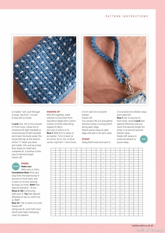 Вязаные проекты крючком в журнале &laquo;Inside Crochet №187 2026&raquo;