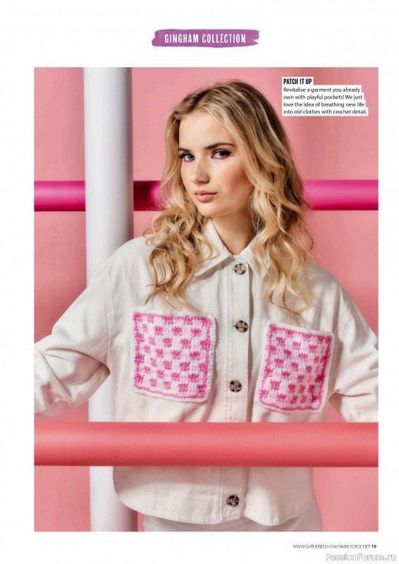 Вязаные проекты крючком в журнале «Simply Crochet №153 2024»