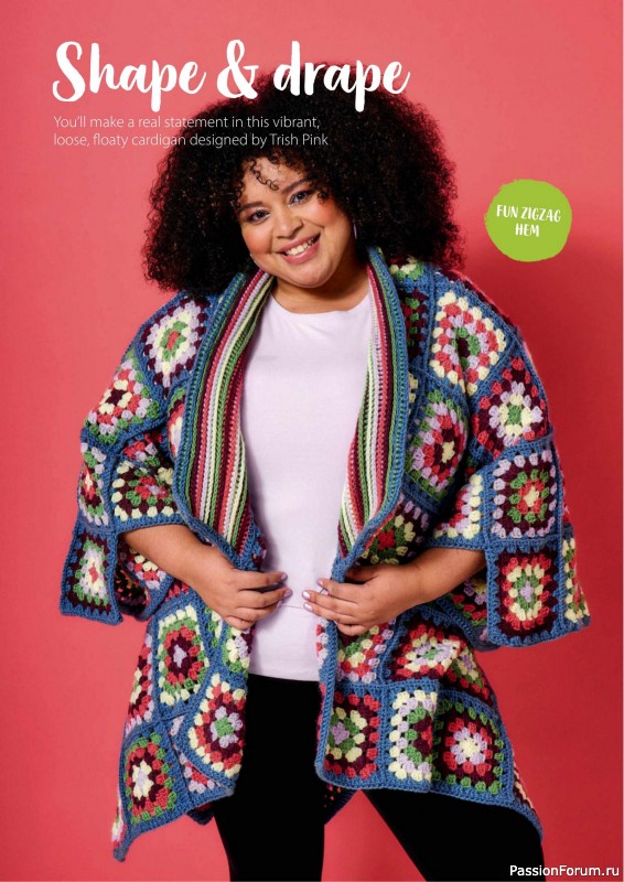 Вязаные проекты крючком в журнале «Simply Crochet №166 2025»