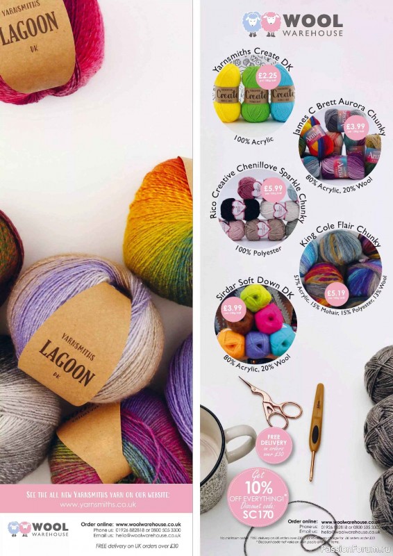 Вязаные проекты крючком в журнале &laquo;Simply Crochet №170 2025&raquo;