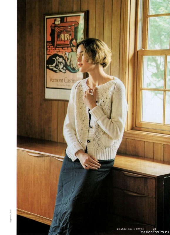 Вязаные проекты в книге &laquo;Amuhibi Meets Rowan&raquo;