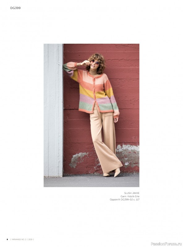Вязаные проекты в журнале «Yarnmade №2 2019 Autumn & Winter Collection».
