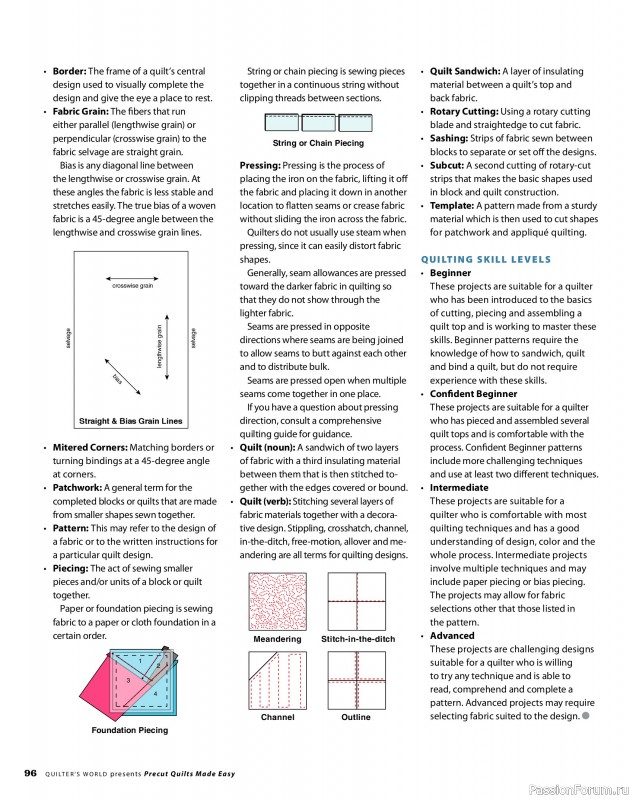 Коллекция проектов для рукодельниц в журнале &laquo;Quilter's World Specials - Late Spring 2026&raquo;