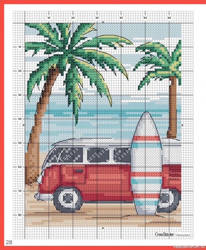 Коллекция вышивки в журнале «CrossStitcher №384 2022»