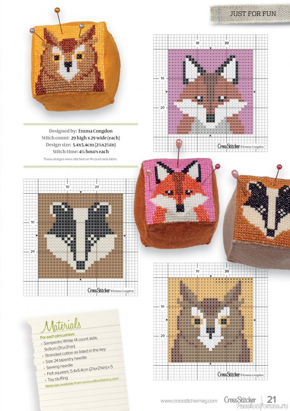 Коллекция вышивки в журнале «CrossStitcher №427 2025»