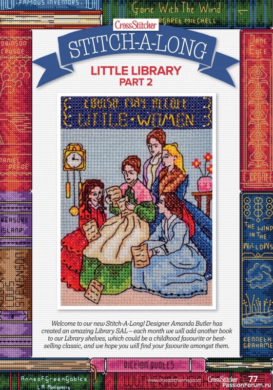 Коллекция вышивки в журнале «CrossStitcher №427 2025»
