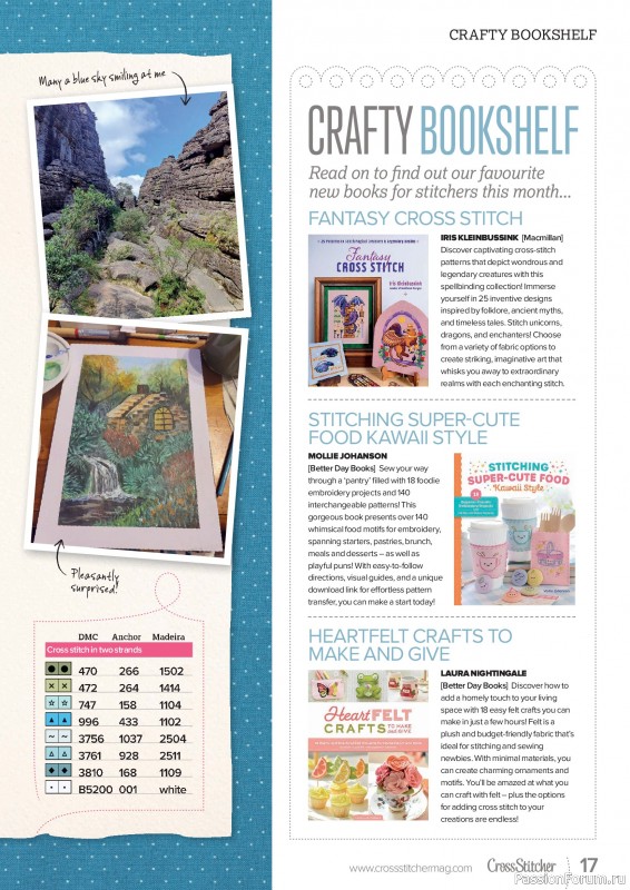 Коллекция вышивки в журнале &laquo;CrossStitcher №436 2026&raquo;
