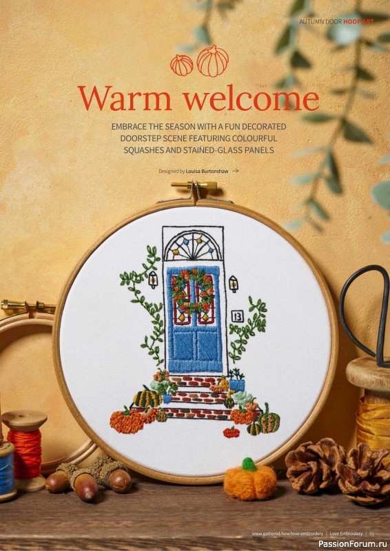 Коллекция вышивки в журнале «Love Embroidery №70 2025»