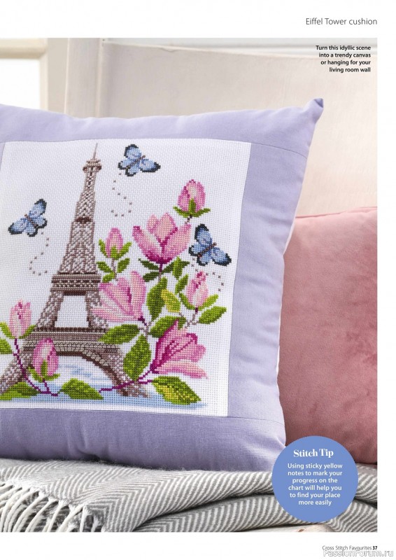 Коллекция вышивки крестиком в журнале «Cross Stitch Favourites - Spring/Summer 2022»