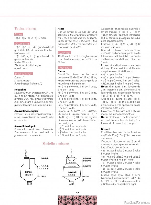 Вязаные модели для детей в журнале &laquo;Piu Maglia Bebe №5 2026&raquo;