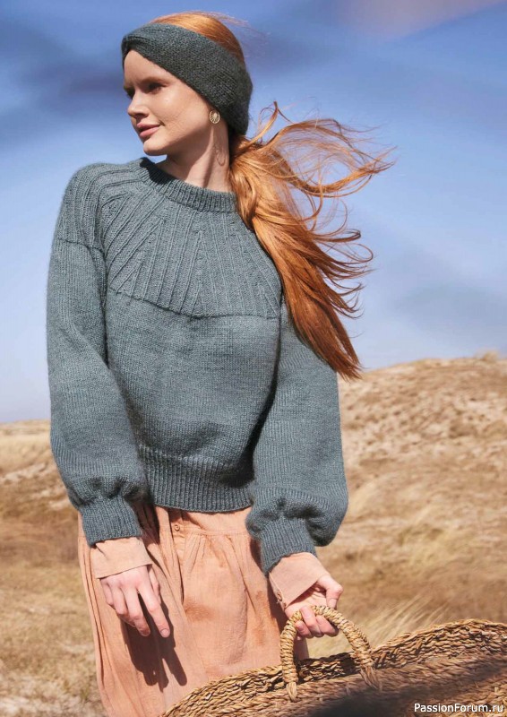 Вязаные модели в журнале «Burda Stricken №4 2023»